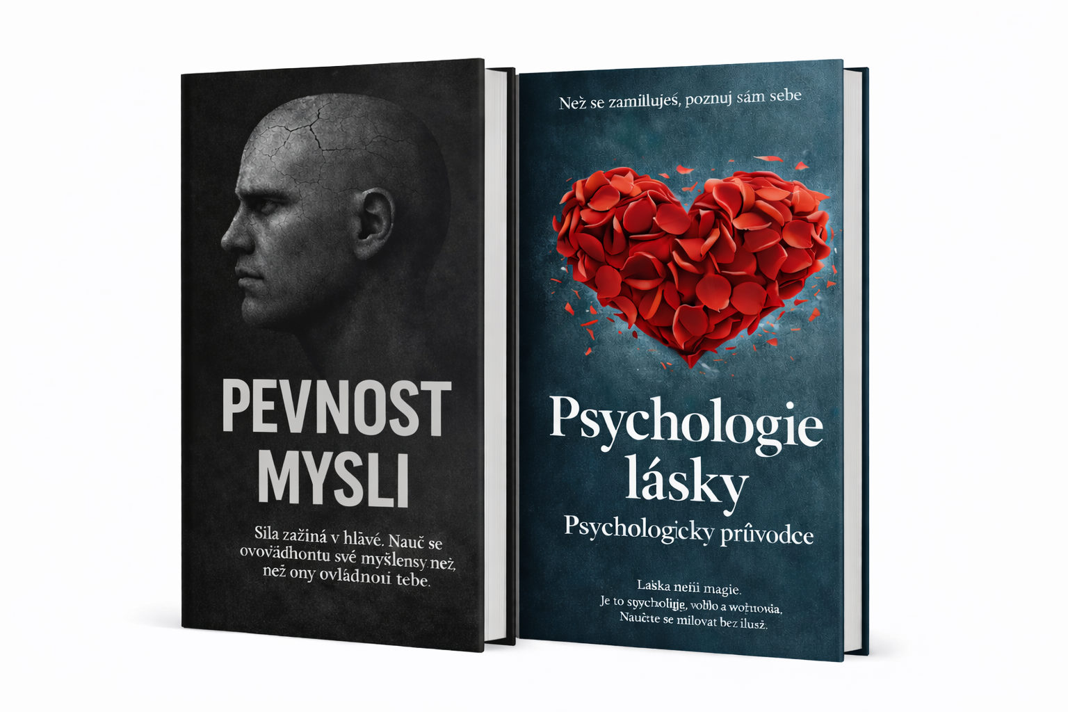 SADA DVOU E-KNIH – PEVNOST MYSLI + PSYCHOLOGIE LÁSKY